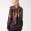 Blouse met iconische print