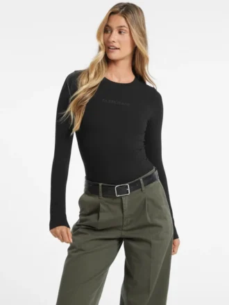 Bodysuit met geborduurd logo