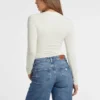 Bodysuit met geborduurd logo Bodysuit met geborduurd logo