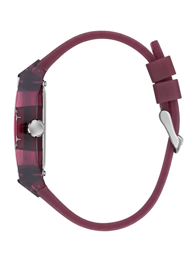 Bordeauxrood multifunctioneel horloge Bordeauxrood multifunctioneel horloge