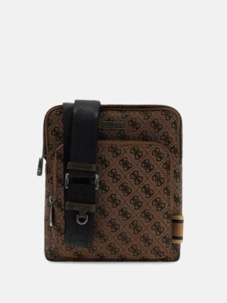 Boston Quattro G platte crossbodytas