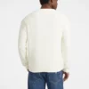 Bouclé vest met V-hals