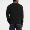 Bouclé vest met V-hals