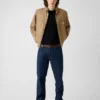 Boxy cropped overhemd met zakken Boxy cropped overhemd met zakken