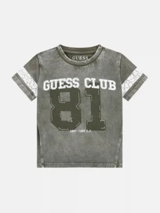 Boxy T-Shirt met logo