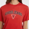 Boxy T-shirt met logo Boxy T-shirt met logo