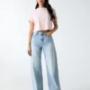 Boxy T-Shirt met logo Boxy T-Shirt met logo