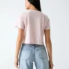 Boxy T-Shirt met logo Boxy T-Shirt met logo