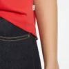 Boxy T-shirt met logo Boxy T-shirt met logo
