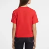 Boxy T-shirt met logo Boxy T-shirt met logo