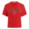 Boxy T-shirt met logo Boxy T-shirt met logo