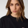 Boxy T-shirt met mini-driehoek Boxy T-shirt met mini-driehoek