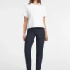 Boxy T-shirt met mini-driehoek Boxy T-shirt met mini-driehoek