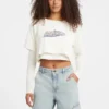 Boxy T-shirt met sterlogo