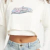 Boxy T-shirt met sterlogo