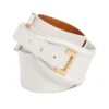 Brede leren riem