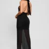 Brenna maxi-jurk met strass Brenna maxi-jurk met strass