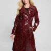 Briana Trenchcoat van imitatieleer Briana Trenchcoat van imitatieleer