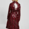 Briana Trenchcoat van imitatieleer Briana Trenchcoat van imitatieleer