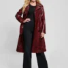 Briana Trenchcoat van imitatieleer Briana Trenchcoat van imitatieleer