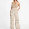 Britney-broek met monogram