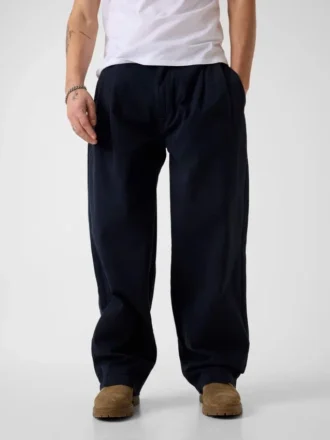 Broek met plooien