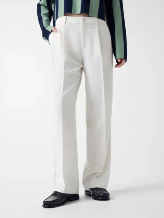 Broek met wijde pijpen