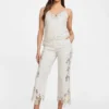 Brooke gehaakte bloemen-cami-top