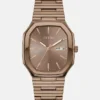 Bruin analoog horloge