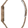 Bruin analoog horloge