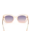 Bubble Cat-Eye kunststof zonnebril