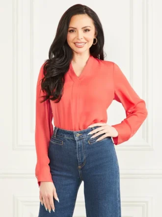 Bulma satijnen blouse