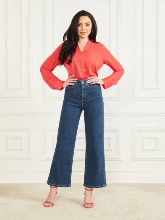 Bulma satijnen blouse
