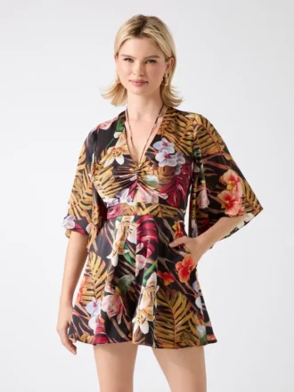 Cabo Romper met print