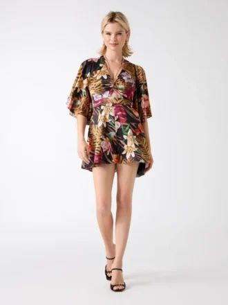 Cabo Romper met print