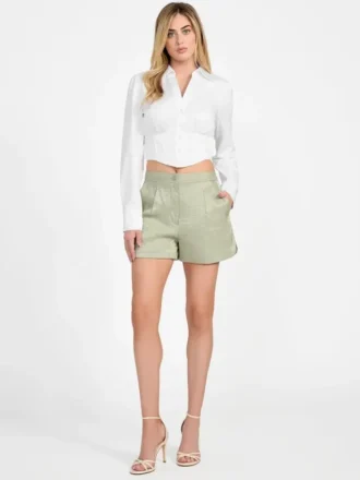 Camille Perfect geplooide short