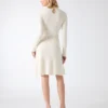 Candice-trui-jurk met kanten rand Candice-trui-jurk met kanten rand