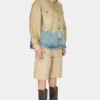 Canvas overhemd met distressed look Canvas overhemd met distressed look