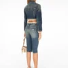 Capri-Jeans met vetersluiting Capri-Jeans met vetersluiting