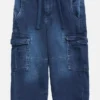 Cargo-Jeans van gebreid materiaal (3M-7) Cargo-Jeans van gebreid materiaal (3M-7)