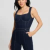 Carla denim jumpsuit