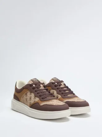 Carmino Jacquard lage Sneakers