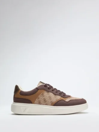 Carmino Jacquard lage Sneakers