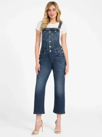 Casual denim overall