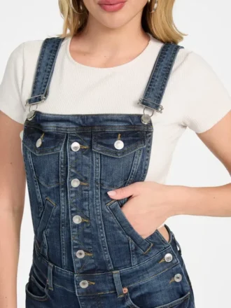 Casual denim overall