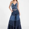Cathy Denim Bustier