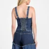 Cathy Denim Bustier