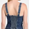 Cathy Denim Bustier