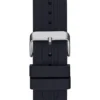Champ zwart analoog siliconenhorloge