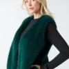 Chloe gilet van imitatiebont Chloe gilet van imitatiebont